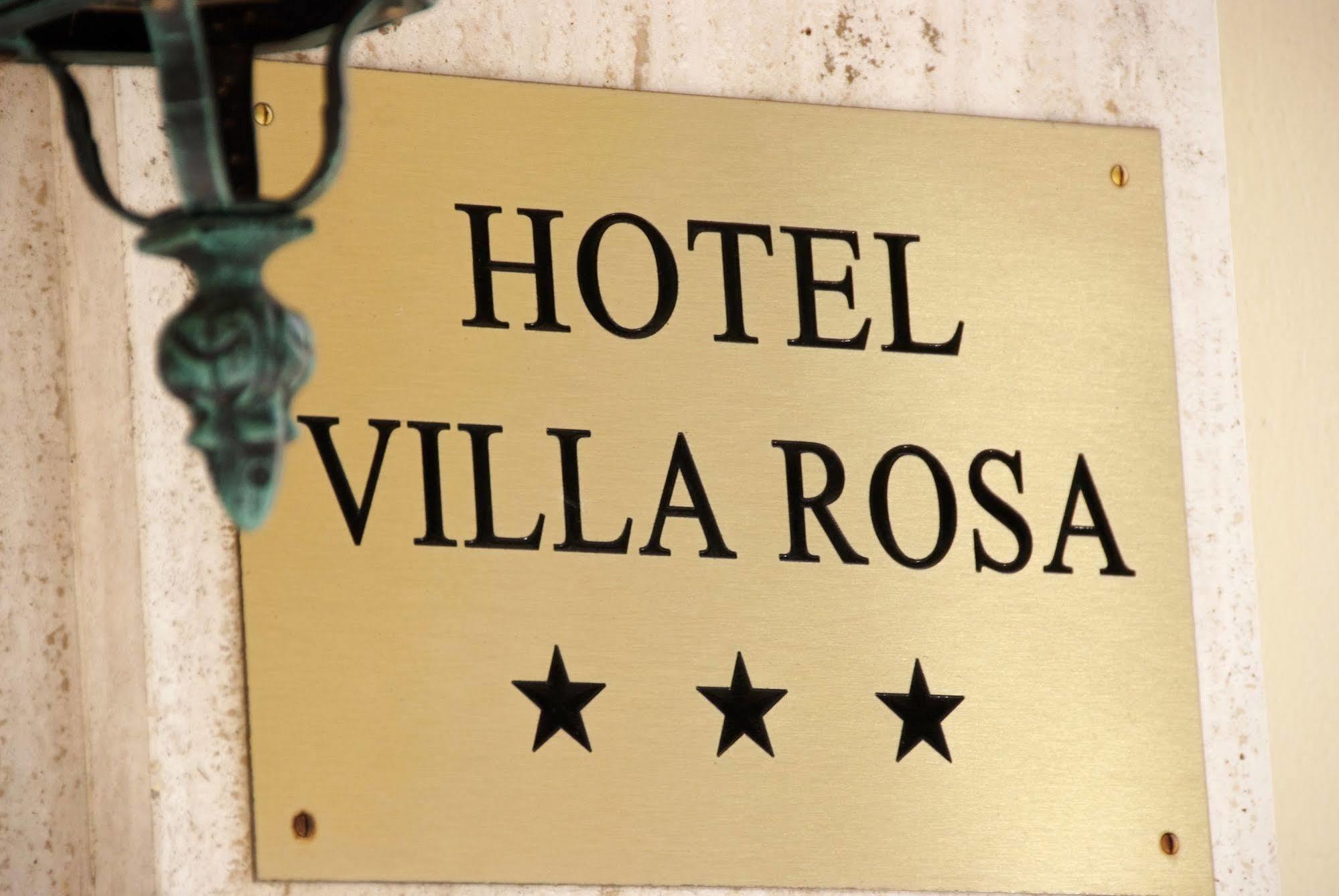 Hotel Villa Rosa Řím Exteriér fotografie