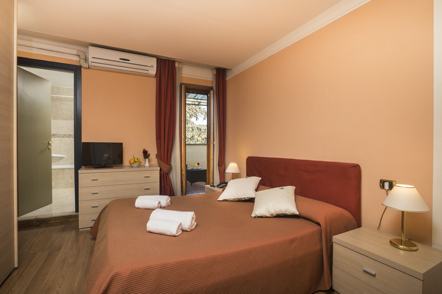 Hotel Villa Rosa Řím Exteriér fotografie